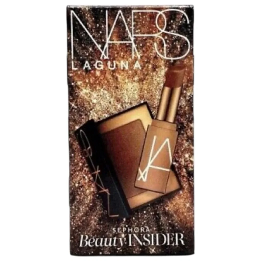 NIB NARS Laguna Bronzer and Lipstick Duo